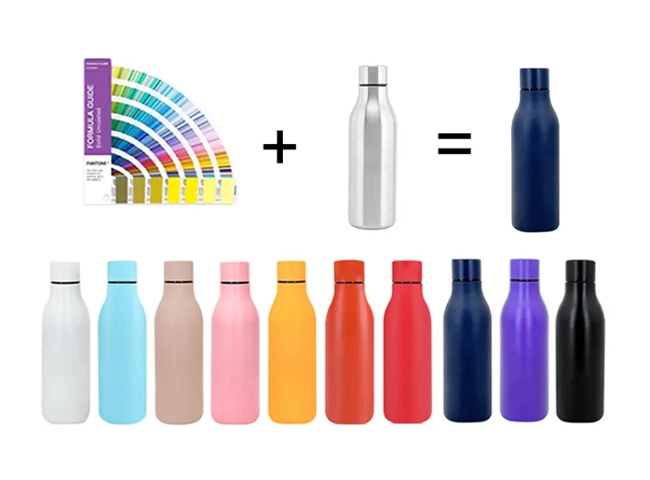 Custom Stainless Steel Water Bottle Surface Coating